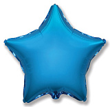 Шар фольгированный (18"/46 см) Звезда, синий
