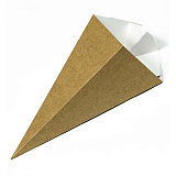 Упаковка конусная для картошки фри CONE L (40 шт)