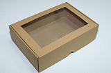 Коробка из гофрокартона 350х250х100 с окном