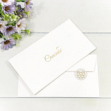 Конверт для денег плотный (003014/9) Спасибо, белый