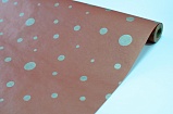 Упаковочная бумага Серебряные шары на кирпичном (580 мм)