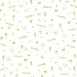 Пленка 55 мкм Время любить 0,58х10м, зеленый