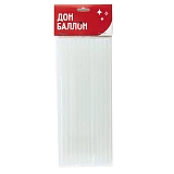 Клеевые стержни 7 мм 20 см, прозрачный, 12 шт (арт.615324)