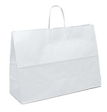 Крафт-пакет с кр. ручкой 445х150х310, белый