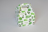 Коробка Сумка Зеленые листья