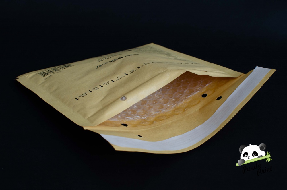 Бандерольный конверт, крафт 175х165 мм, арт.21. Фото N3