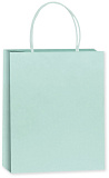Пакет подарочный 12х6х15 см Крафт, Светло-голубой (арт.503948)