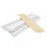 Размешиватель деревянный для напитков в индивидуальной упаковке 178 мм, 250 шт