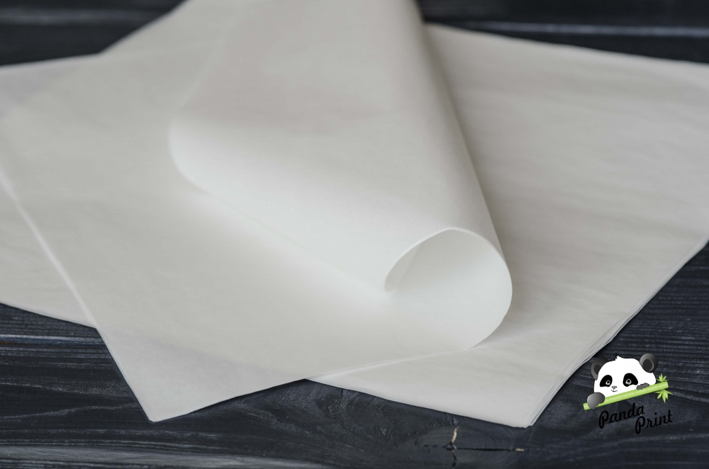Оберточная бумага парафинированная белая 390х390 мм 10 л